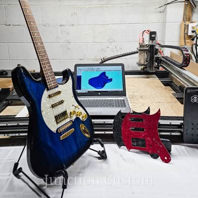 Junction Custom J-Caster HSS 2024 - Translucent Blue image 4