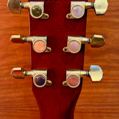 Morris W-65M "Tree of Life" 1970s MIJ Acoustic Natural W/HARD CASE image 7