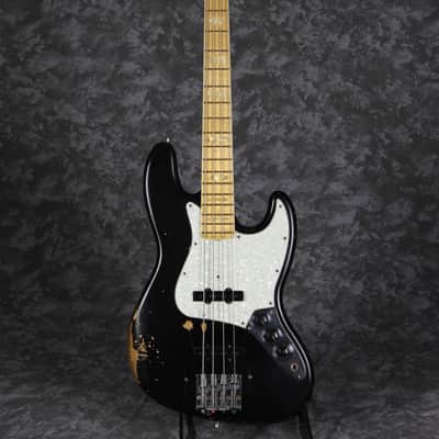 Fender Custom Shop Limited Geddy Lee 1972 Jazz Bass - Black image 2