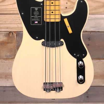 Fender 75th Anniversary American Vintage II 1951 Precision Bass Butterscotch Blonde w/ Case image 1