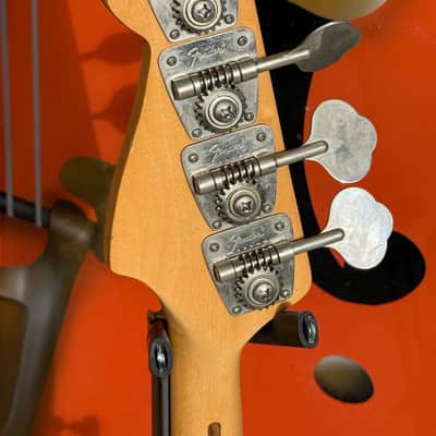 Fender Jazz Bass 1973 - beautiful Natural Ash finish w/a 4-Bolt Black/Bound Maple Neck ! image 6