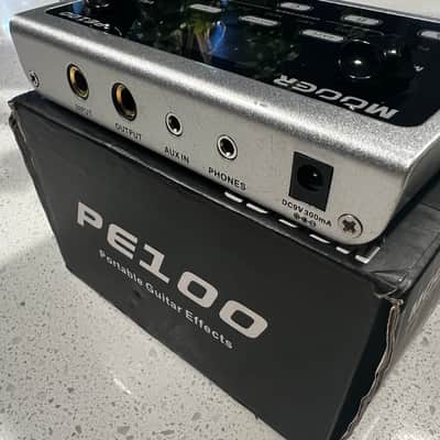 Mooer PE-100 Guitar Multi-Effects 2010s - Black/Silver image 4