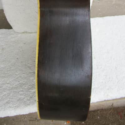 Stella Parlor Guitar, 1900's, Jersey City N.J. Restored, "Bluesmobile", Case image 12