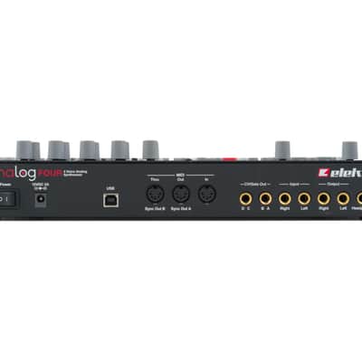 Elektron Analog Four MK1 Desktop Analog Synthesizer + Groovebox [USED] image 4