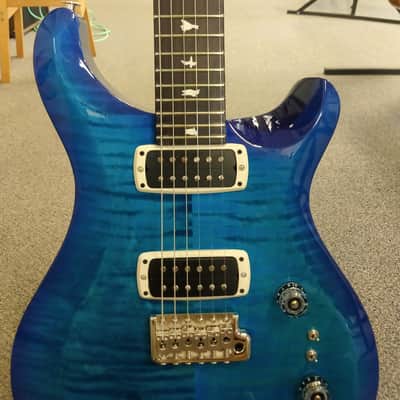 New PRS Paul Reed Smith S2 Custom 24-08 Electric Guitar - Lake Blue with PRS Premium Gigbag image 3
