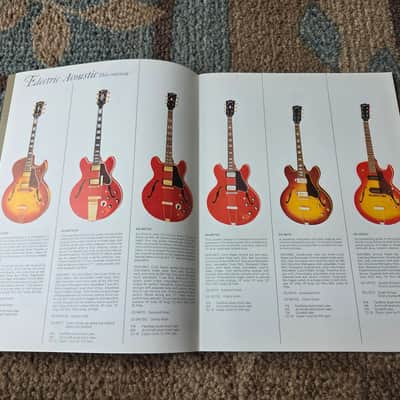 Vintage 1966 Gibson Full-Line Full-Color Catalog! Rare, Original Case Candy, Paperwork! image 4