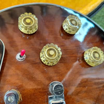 Gerrinez Les paul  1975 - Tobacco sunburst image 20