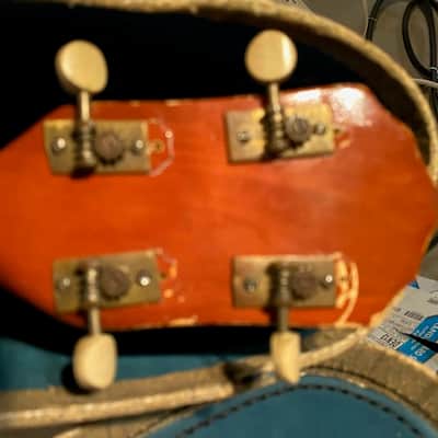 50'S KAY TENOR GUITAR OR BARITONE UKE WITH LACE PICKUP image 6