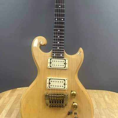 Ephiphone 1977 Scroll natural Guitar image 10