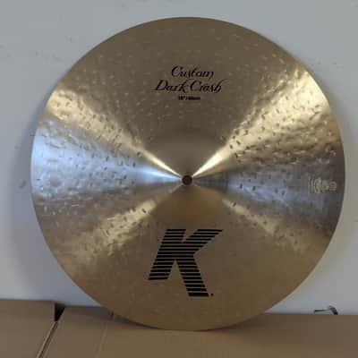 Zildjian 16" K Custom Dark Crash Cymbal 1995 - Present - Traditional image 1