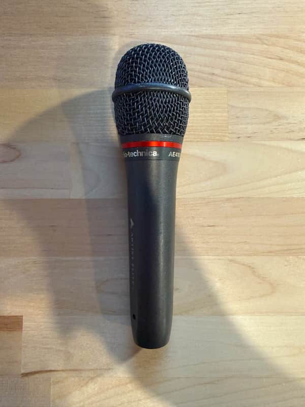 Audio-Technica AE4100 Dynamic Cardioid Vocal Microphone 2010s - Black image 1