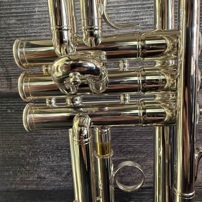 Yamaha YTR-4335GS Intermediate Bb Trumpet 2000s - Silver image 5