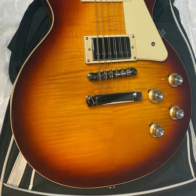 NEW ! Epiphone Les Paul Standard '60s Figured Top Electric Guitar - Iced Tea Burst - Gig Bag - Authorized Dealer - 8.6lbs - G05085 image 7