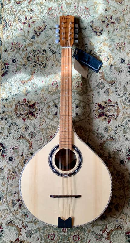 Carvalho MOC308 LEFT HANDED Octave mandolin, pickup & rigid bag image 1