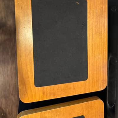 Vandersteen Model 1 Floor Standing Speakers Model 1 1980s - Brown Wood Black Fabric image 7