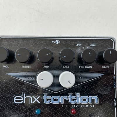 Electro Harmonix EHXtortion JFET Overdrive EHX Tortion Guitar Effect Pedal + Box image 3