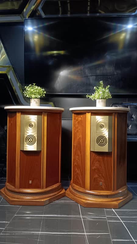 Pair of Empire 9000 Vintage Column Speakers – Fully Serviced - 1-Year Warranty image 1