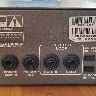 Ampeg B2R 350-Watt Rackmount Bass Amp Head image 11