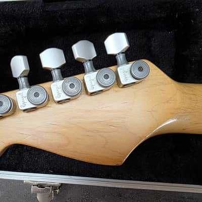 1989 Fender Stratocaster US Plus Black Custom Active Tone Circuit Lace Sensor Pickups Sperzel Locking Tuners American Vintage 80s 90s USA Guitar Deluxe Hard Case 89-1990 image 6