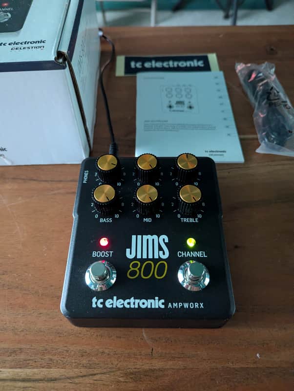 TC Electronic Ampworx Hi-Gain Series JIMS 800 2023 - Present Black image 1