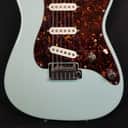 Tom Anderson "The Classic", Rosewood FB, Hum-Canceling Single Coil Pickups, Daphne Blue, W/Bag 2023
