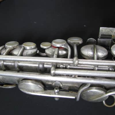 Conn Alto Sax, Vintage, Silverplate ?? 1924/25 ?? Silver image 7