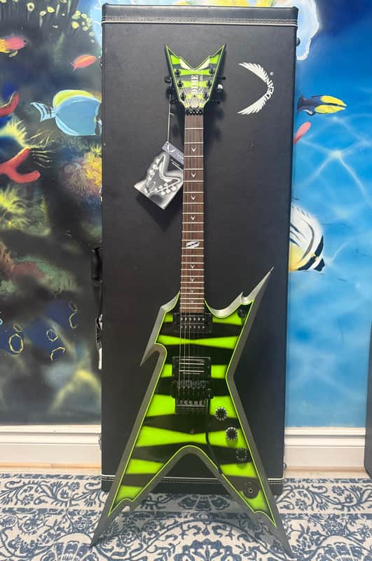 2008 Dean Razorback Dime Slime Bumblebee - Made In Korea image 1