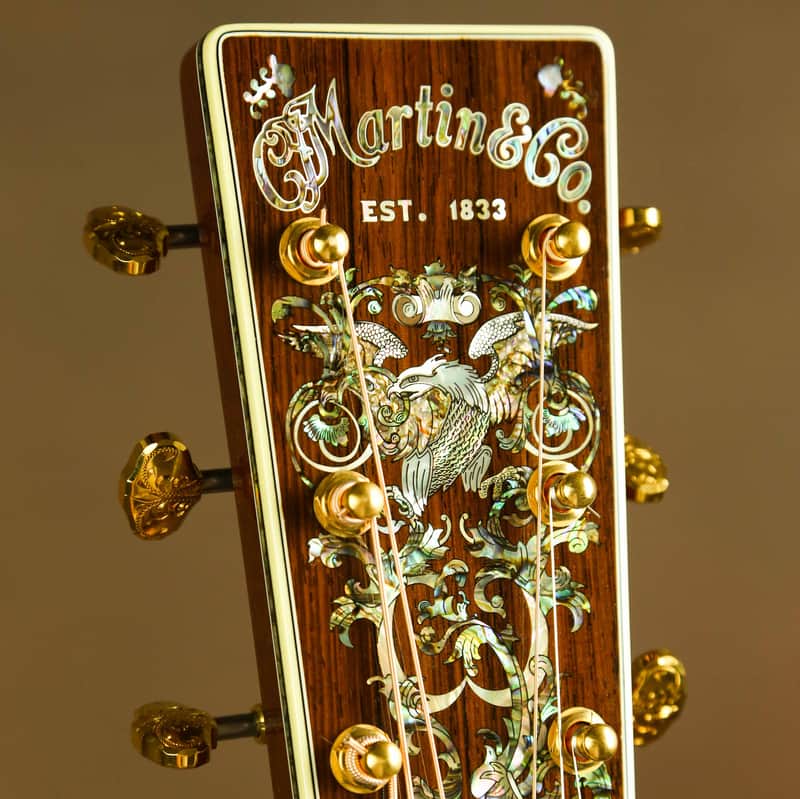 Martin D-100 Deluxe Brazilian Rosewood Acoustic Guitar image 1