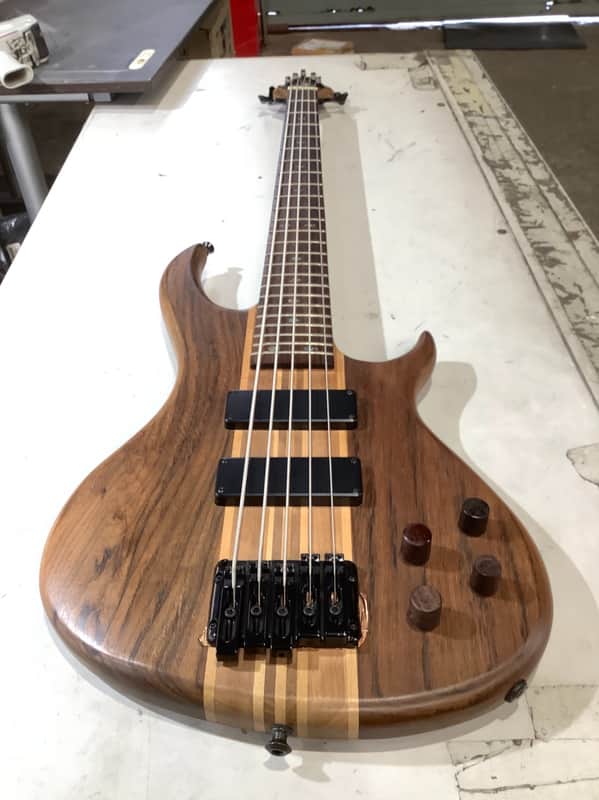 Aria Pro II SB-405/5 String Neck Thru body Bass guitar image 1
