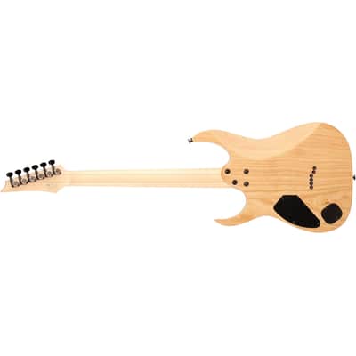 Ibanez RG652AHMFX RG Prestige Series Guitar w/ Dimarzio Pickups and Hardshell Case - Nebula Green Burst image 5