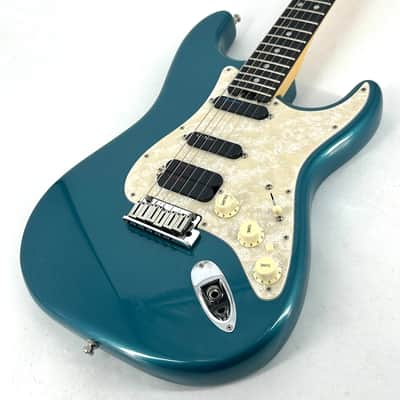 2017 Fender American Elite HSS Stratocaster - Lace Sensor Pickups – Ocean Turquoise image 2
