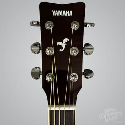 Yamaha FG-TA-VT TransAcoustic Dreadnought Guitar, Vintage Tint image 8