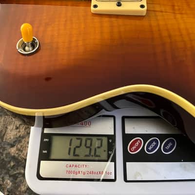RARE! Hamer USA Monaco Super Pro Singlecut 2007 Cherry Sunburst Case Papers_252_ image 18