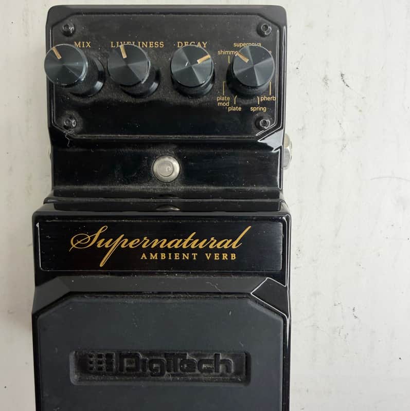 DigiTech Supernatural Stereo Ambient Reverb Pedal | Reverb Canada
