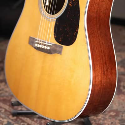 Martin D-13E Retro Dreadnought Acoustic/Electric Guitar - Spruce/Walnut with Gig Bag image 4