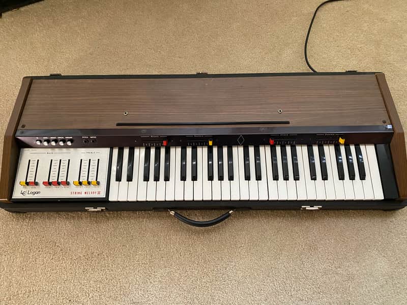 Analog String Synth Logan/Hohner String Melody II (1981)with upgraded IEC Cable image 1