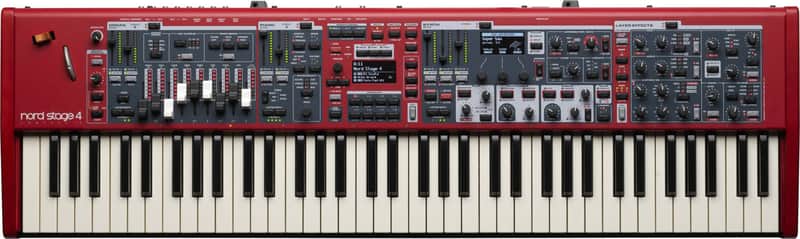 Nord Stage 4 Compact 73-Key Digital Piano, Red image 1