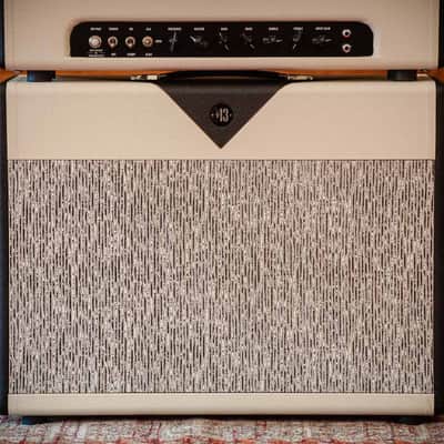 Divided by 13 BW 1969 Head w/ 2x12 Cabinet - Ivory & Black Bronco image 2