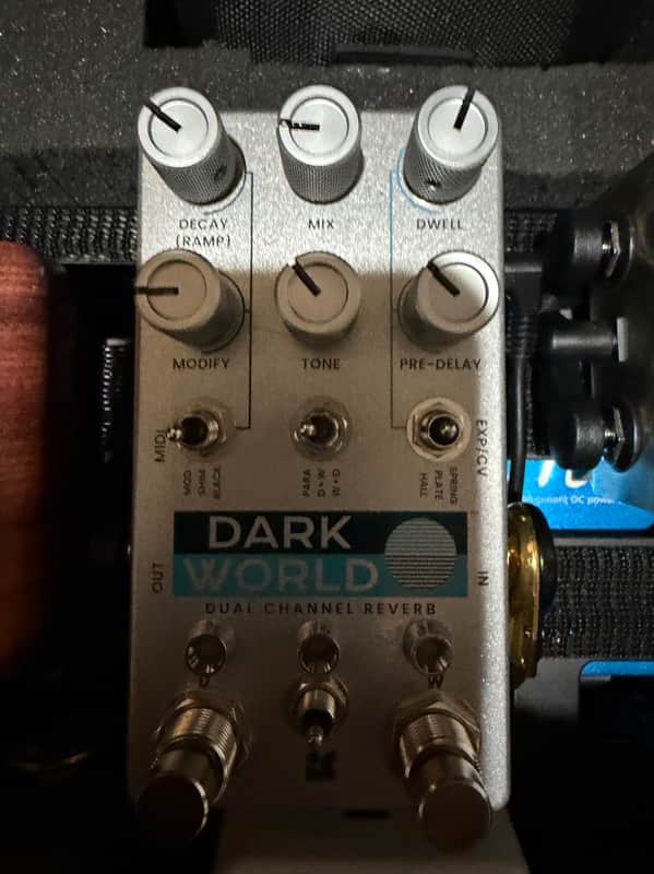 Chase Bliss Audio Dark World Dual Channel Reverb 2018 - 2024 - Silver image 1