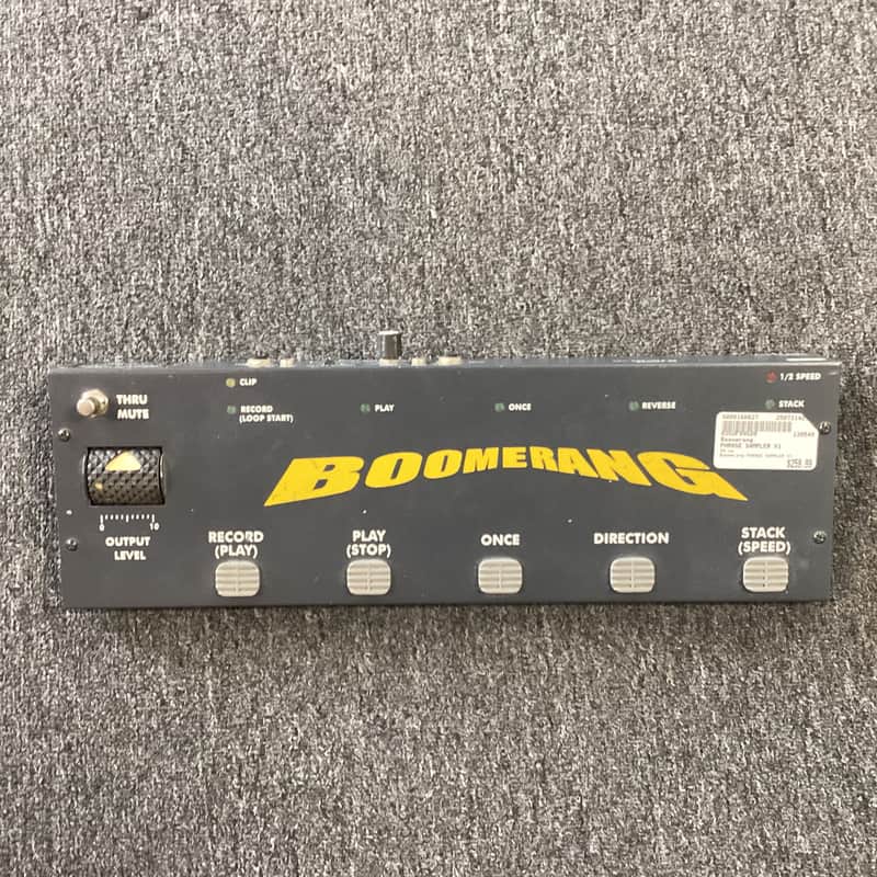 Boomerang V1 Phrase Sampler | Reverb