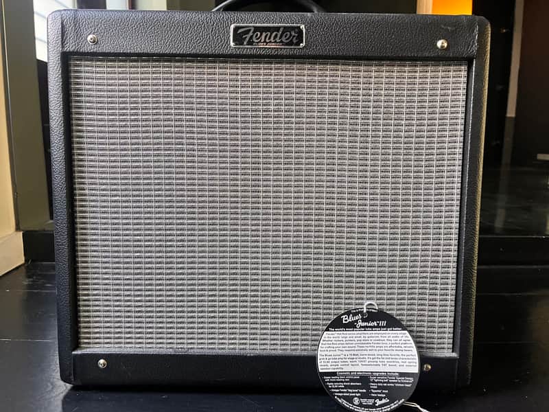 Fender Blues Junior III 15-Watt 1x12" Guitar Combo 2010 - 2017 - Black image 1
