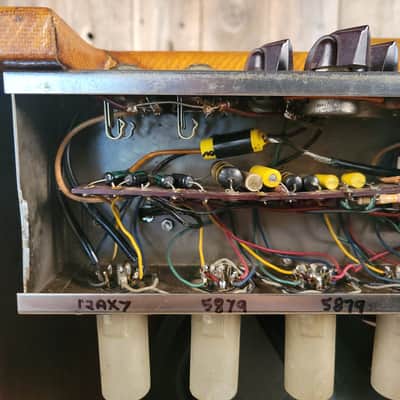 Gibson GA-80 Vari-tone Robin Trower Owned? Tweed Guitar Amp 1959 - Tweed image 20