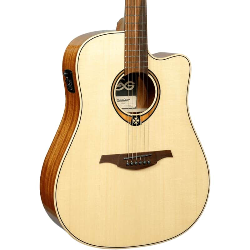 Lag Tramontane T88DCE | Dreadnought Cutaway Acoustic-Electric Guitar, Natural. New with Full Warranty! image 1