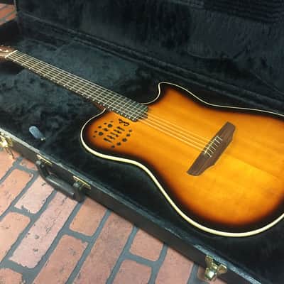 2000 Godin MultiAc Steel String w/ RMS Roland GR Guitar Synth Access - 2 Voice with Hardshell Case image 23