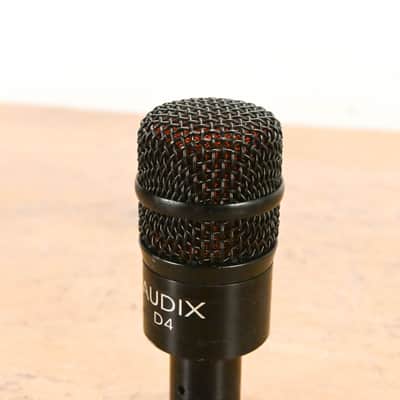Audix D4 Professional Dynamic Instrument Microphone CG012J6 image 4