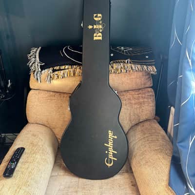 Epiphone Bjorn Gelotte Signature "Jotun" Les Paul Custom 2016 - 2019 - Ebony image 3