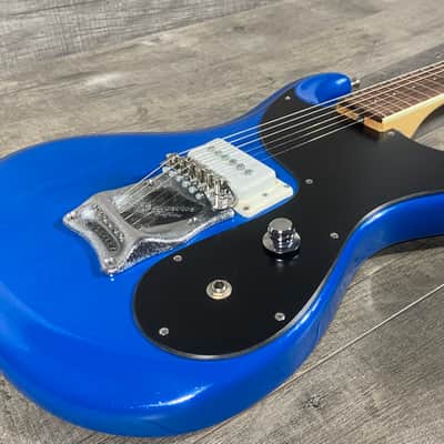 Mosrite 'The Ramones Model' 2005 - Metallic Blue - New Old Stock, Made in USA image 5