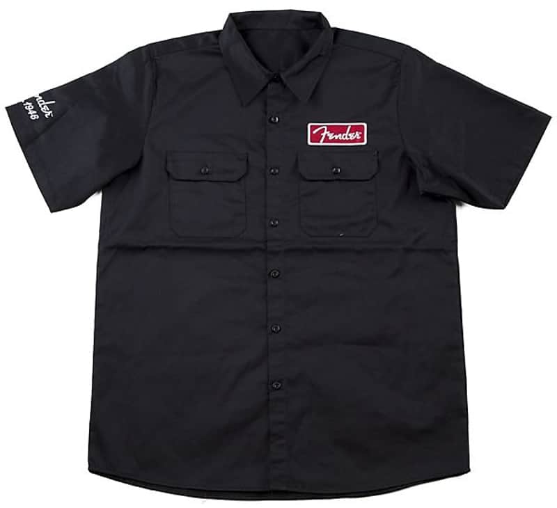 Fender Workshirt, Black, M 2016 image 4