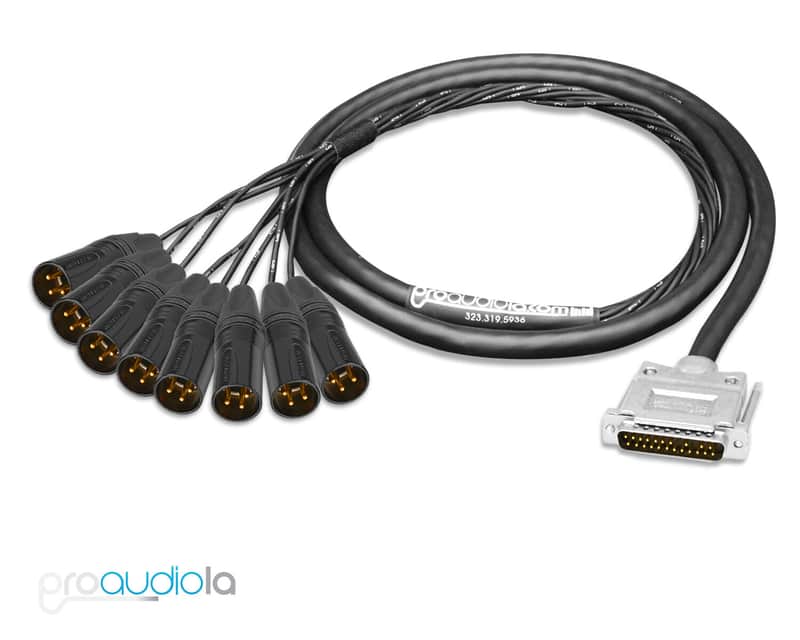 Apogee AD16x Standard Mogami 3162 Digital DB25 | Neutrik Gold XLR-M 10 ft. (Yamaha Pinout) image 1