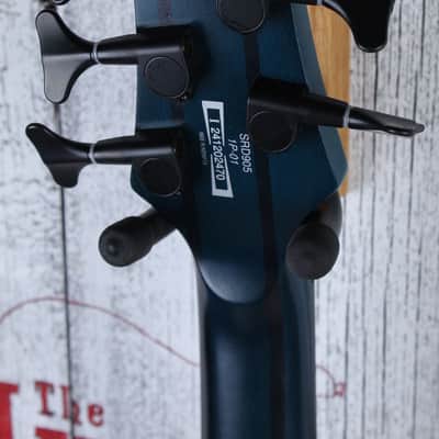 Ibanez SRD905 5 String Electric Bass Guitar Cosmic Blue Starburst Low Gloss image 13